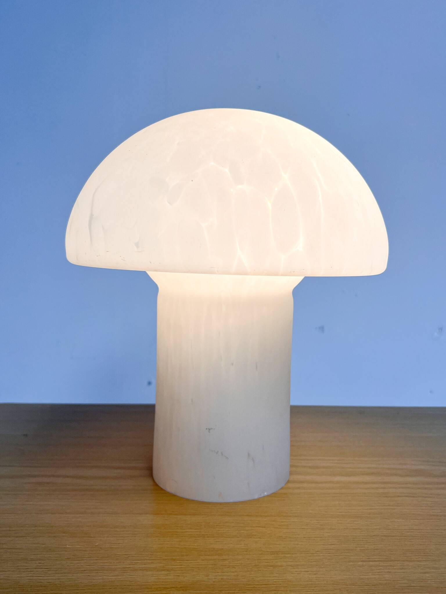 Mushroom 54 96 table lamp by Eckert Glas, 1960s