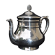 Christofle teapot with pine cone