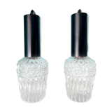 Vintage pendant lamps / art deco lamp shade / 1960's / mid century lamp