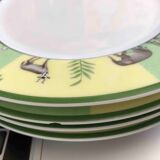 Hermes model africa plates