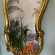 Golden rock mirror