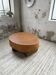 Table basse brutaliste « rondin » XL