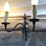 Dutch style applique pair 2 lights