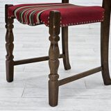 1960s, set of 5 pcs Danish dinning chairs, original good condition.