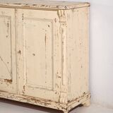 Petite armoire blanche ancienne (vers 1920) #51
