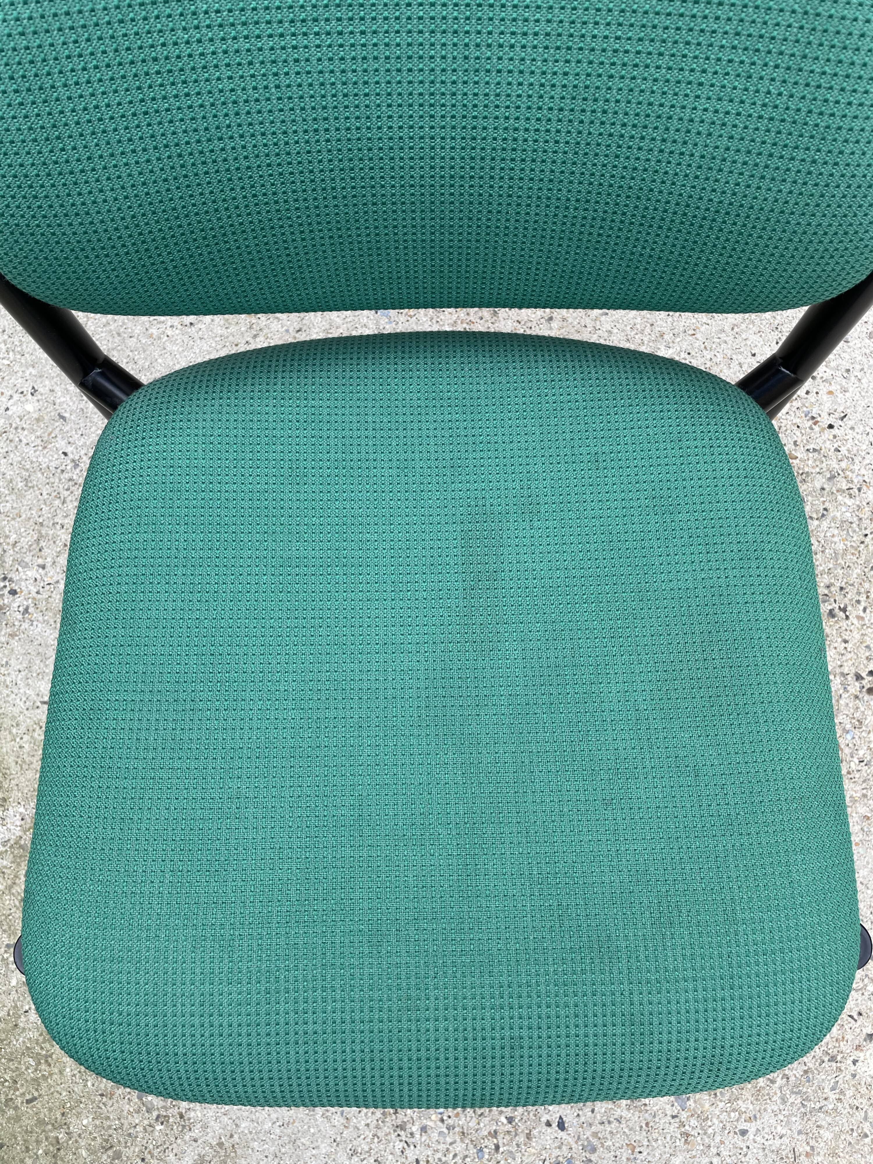 Pair of vintage Martin Stoll Champenay office chairs