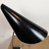 Vintage Black Table Lamp by Josef Hůrka for Napako, 1960s