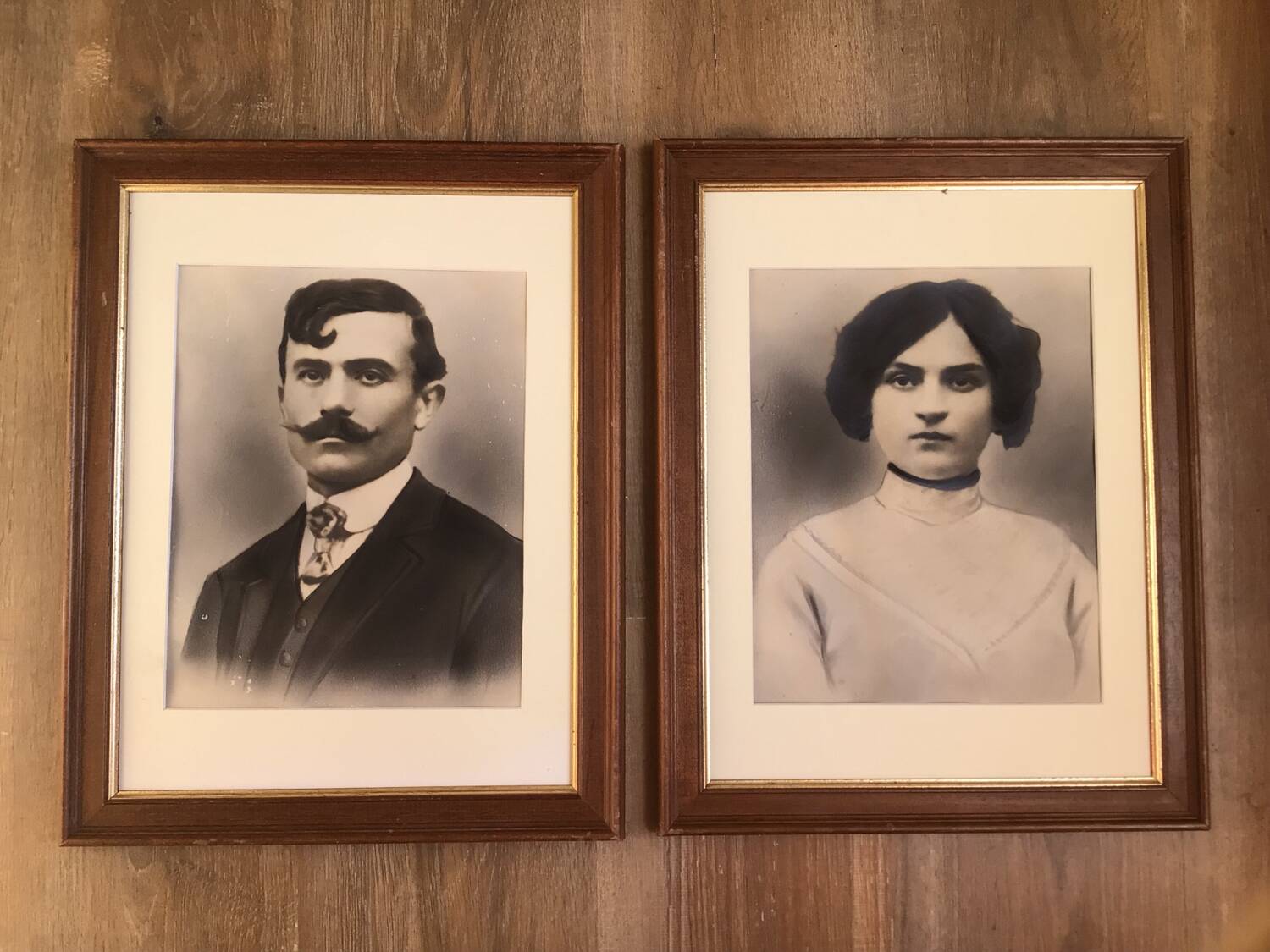 Old photos portraits