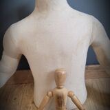 Mannequin wood fabric