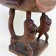 Trône royal "Fon" en bois sculpté – Bénin, XXᵉ siècle
