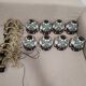 Lot 8 appliqués style tiffany
