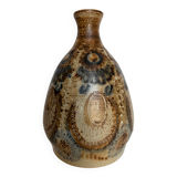 Ceramic vase signed JC Courjault