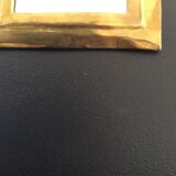 Brass mirror