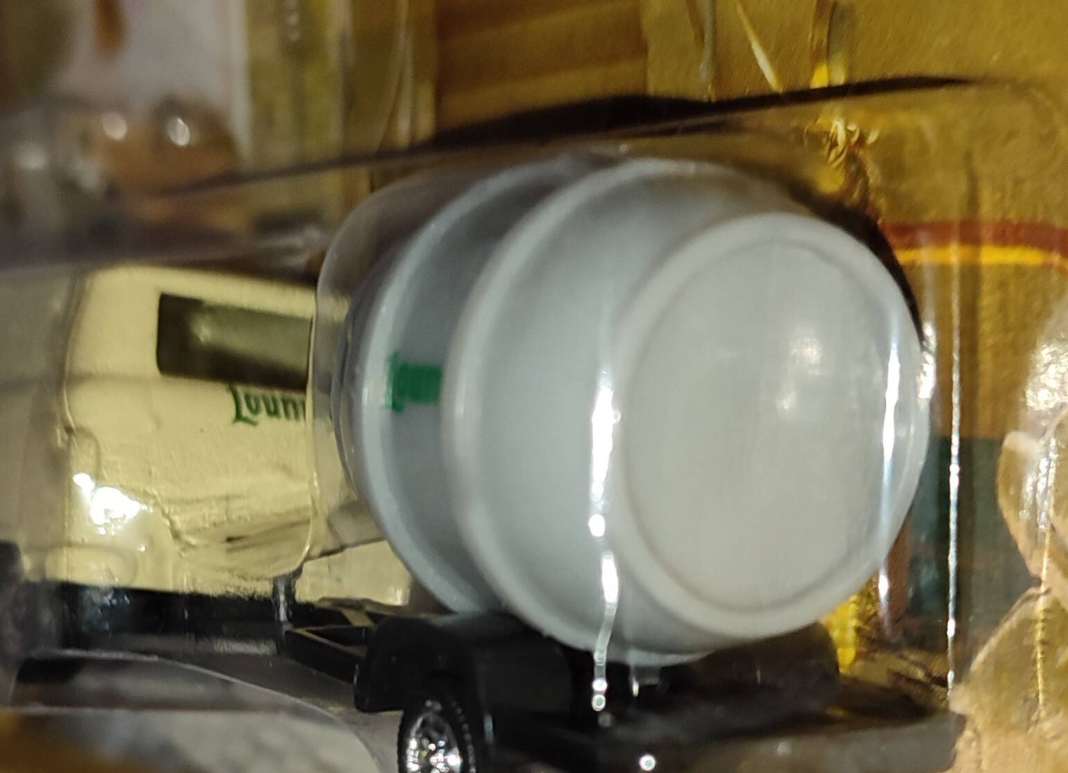 ''BEDFORD'' metal van & its trailer supporting 1 barrel of beer