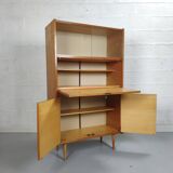 Vintage glass secretary