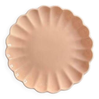Assiette vintage rose