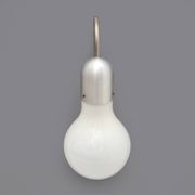 Wall lamp with glass diffuser by Stilux Milano, 1960s.