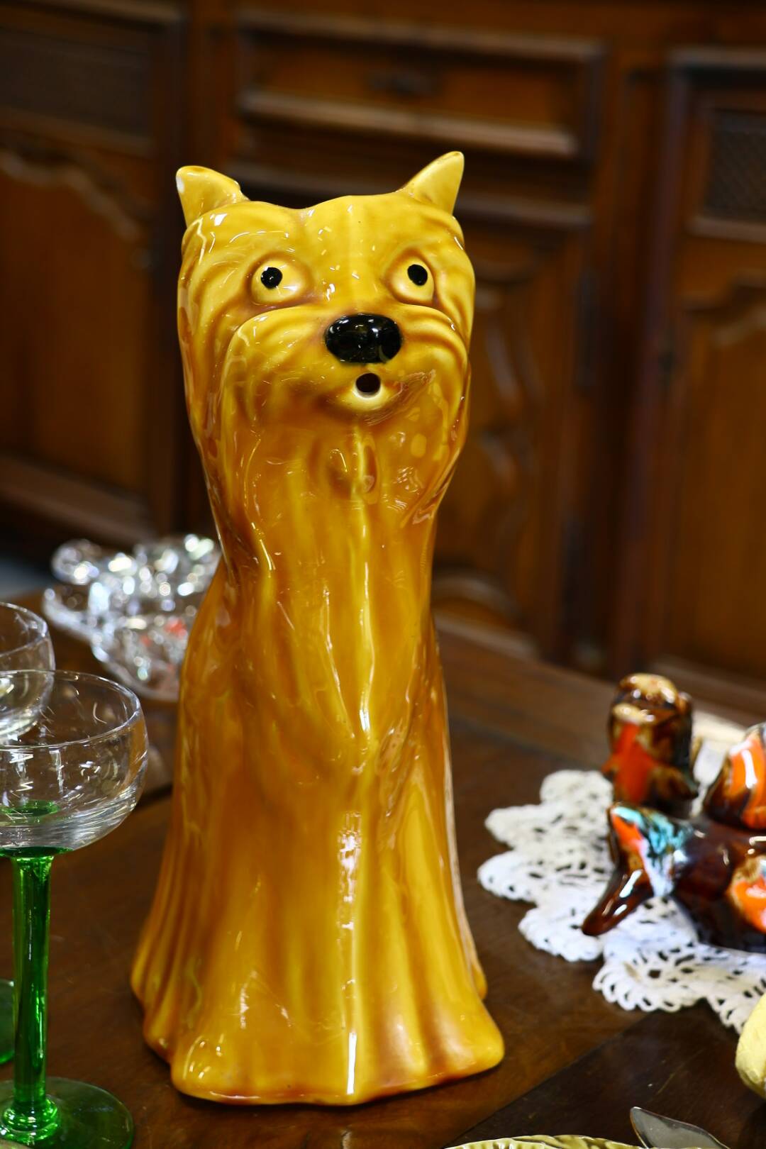 Animal ceramic pitcher 1960