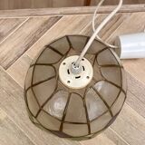 Suspension en nacre arlequin vert
