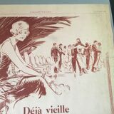 Vintage advertising to frame the oreal