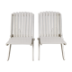 Paire de chaises ciseaux pliantes, 1950