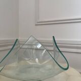 Vide poche de forme mouchoir en verre