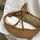 Lot of two former African baskets