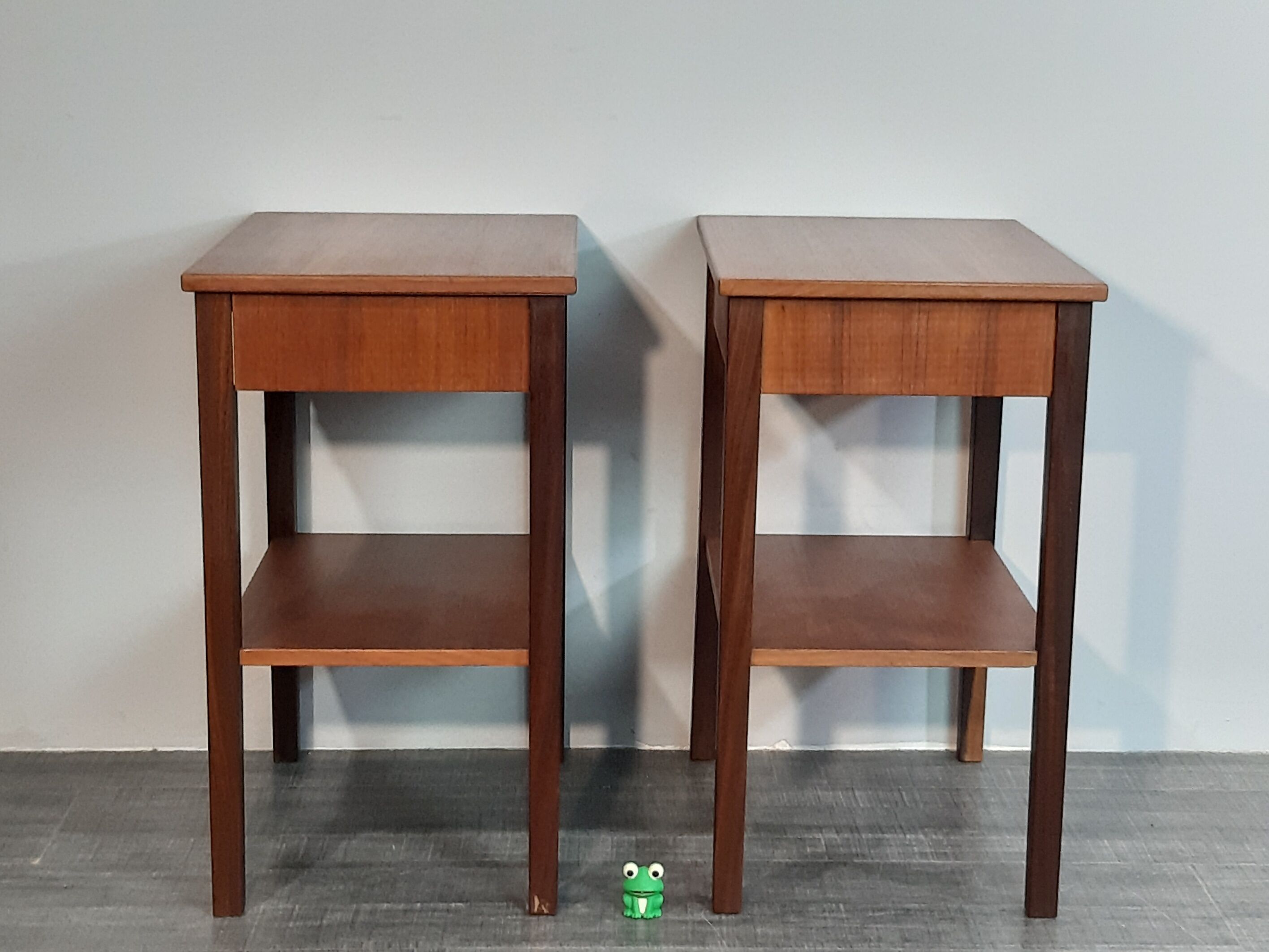 Pair of scandinavian beside tables 1960