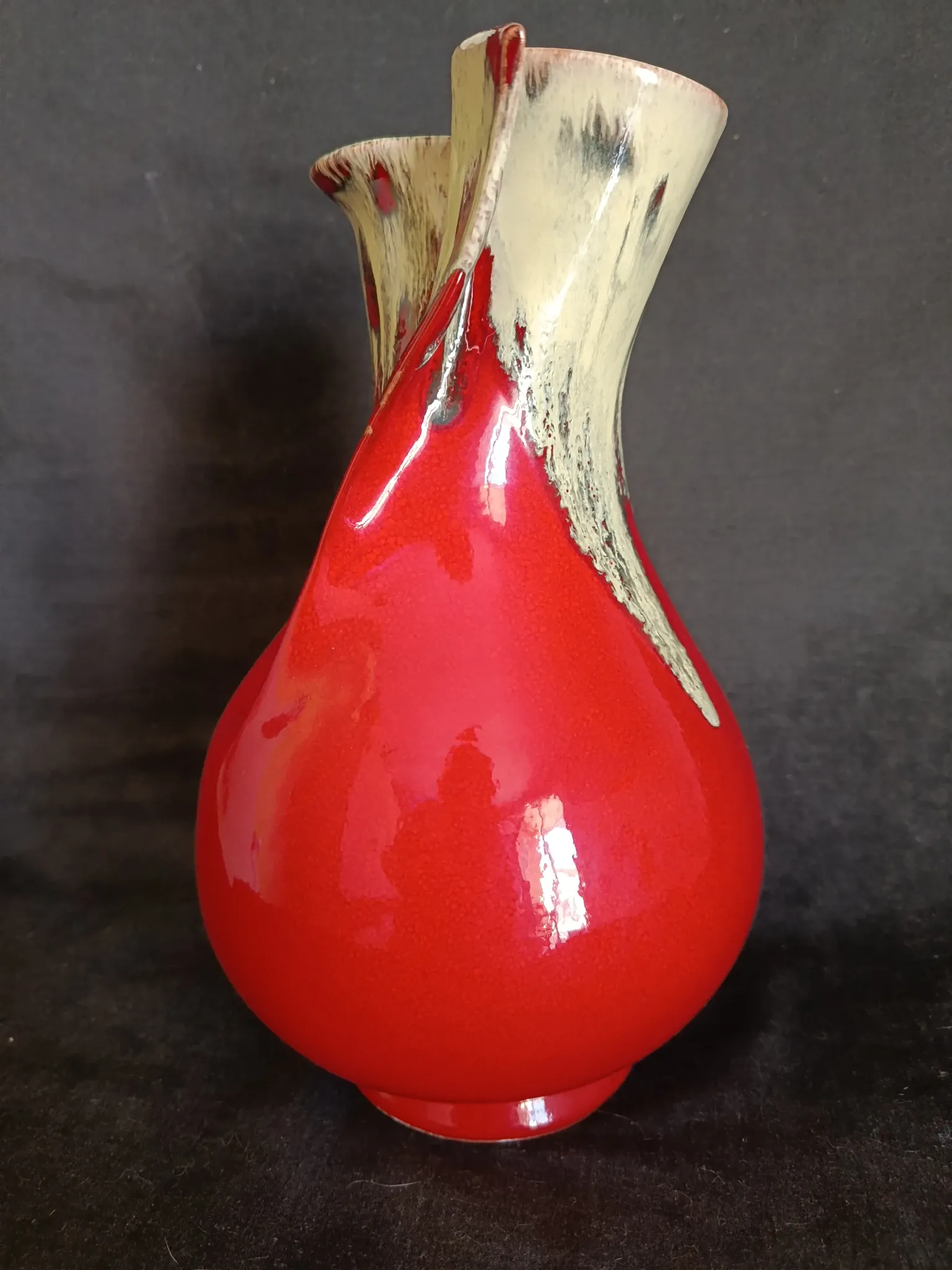 Vase Art Déco en céramique, par Manuel Garcia Arroyo
