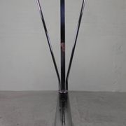 Standing chrome lamp in Art Deco style, Jules Dewaele Brussels, 1950
