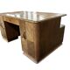Bureau art déco XL vintage / bureau double face