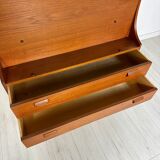 1960s Vintage Danish Teak Secretary by Børge Mogensen - Søborg Møbelfabrik