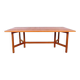 Large Scandinavian modern teak coffee table from Rasmus Solberg, 1960s