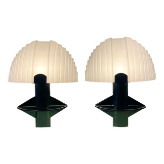 Lampes de table par Vetri Murano de 1980'