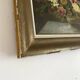 Old oil on canvas Bouquet, still life Tosello J. 19th
