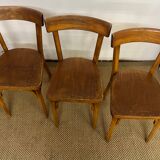 5 Baumann bistro chairs