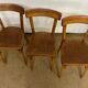 5 Baumann bistro chairs