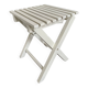 Tabouret de pêche à lattes vintage