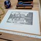 Printed in 1933, the castle of Azay-Le-Rideau, Indre-et-Loire.