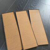 Vintage 1960 String wall shelf in gold wood - 60 x 50 cm