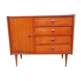Teak chest of drawers 60s
