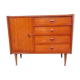 Commode teck années 60