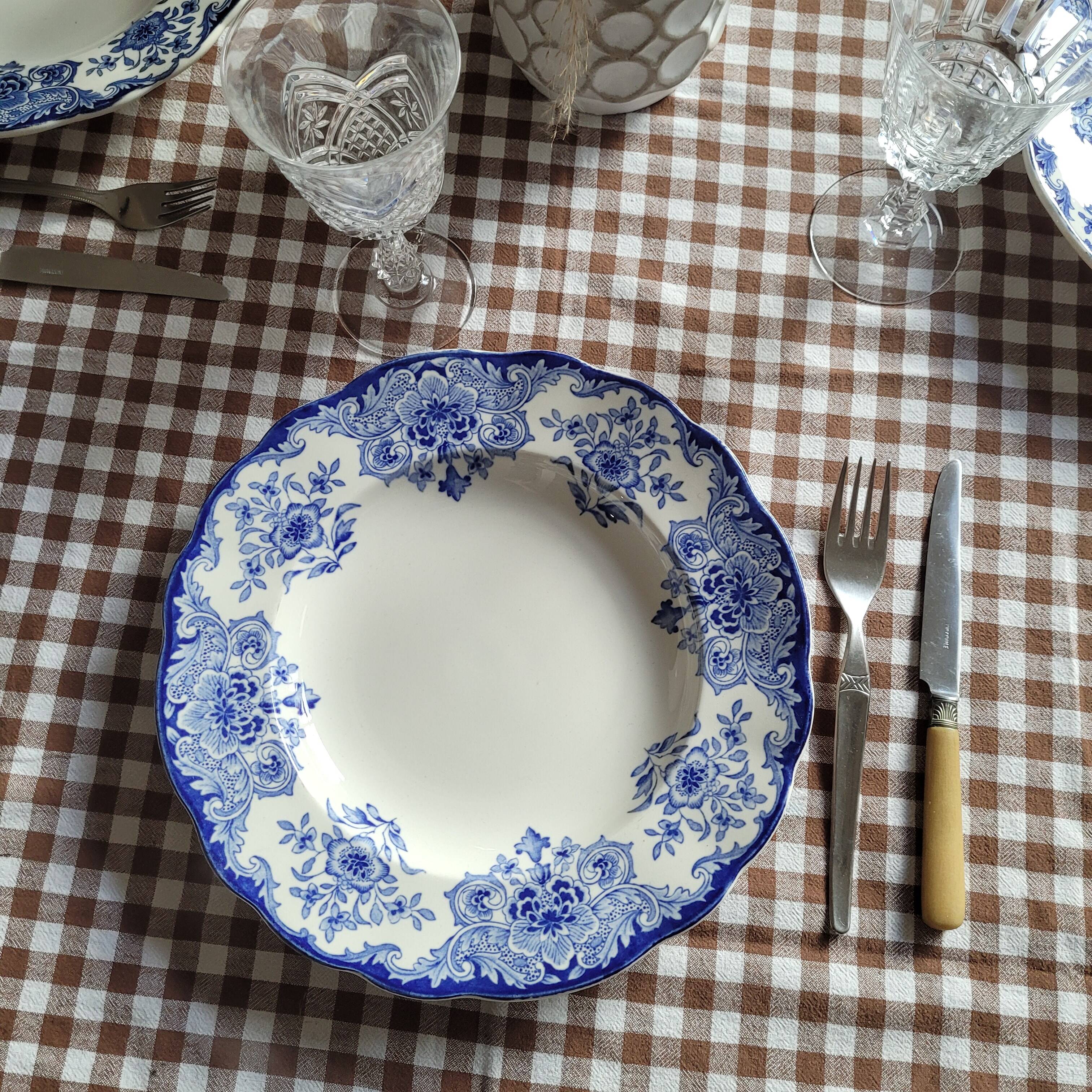 La Redoute x Selency set of 4 Dordrecht hollow plates