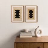 Collage duo - Gao and Goa - signed Eawy