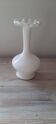 White opaline vase