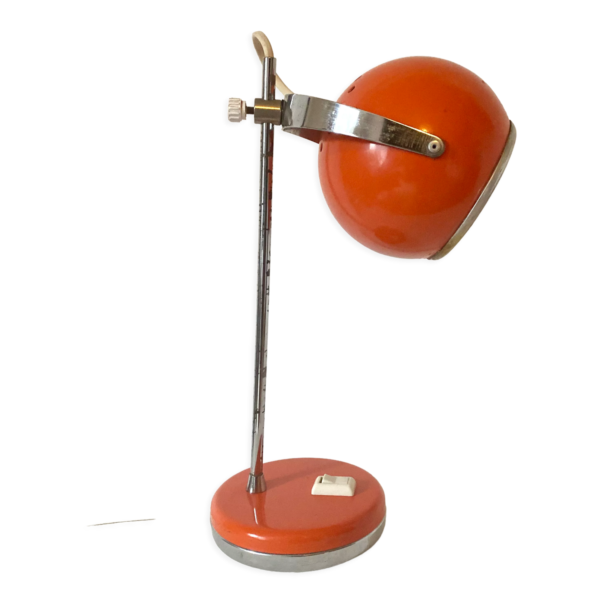 Vintage eyeball lamp 70s