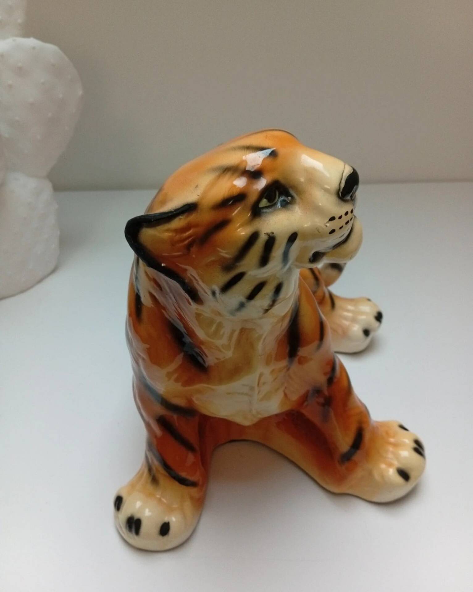 Ceramic tiger