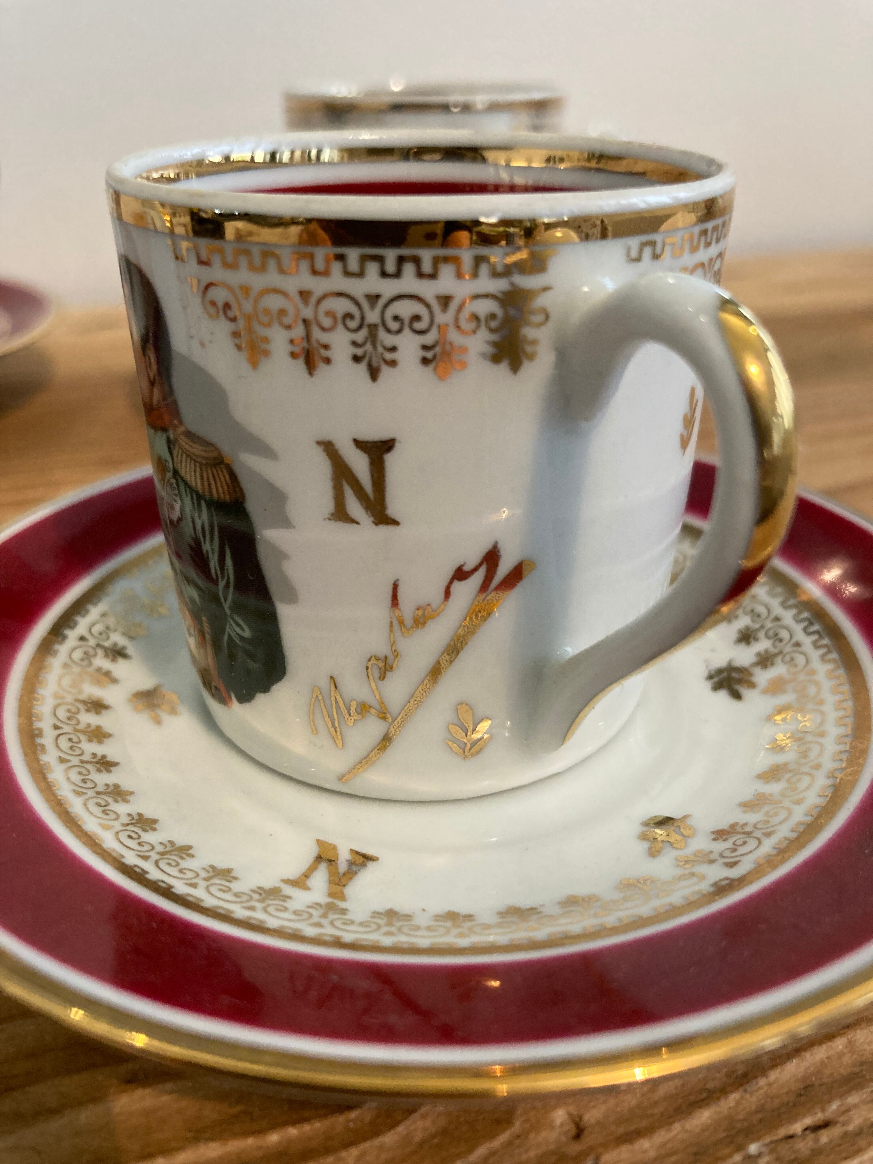 Napoleon and Josephine coffee service set