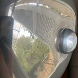 Art deco chrome mushroom lamp