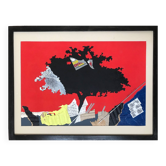 Collage et encre de martine rosset,1949-2011